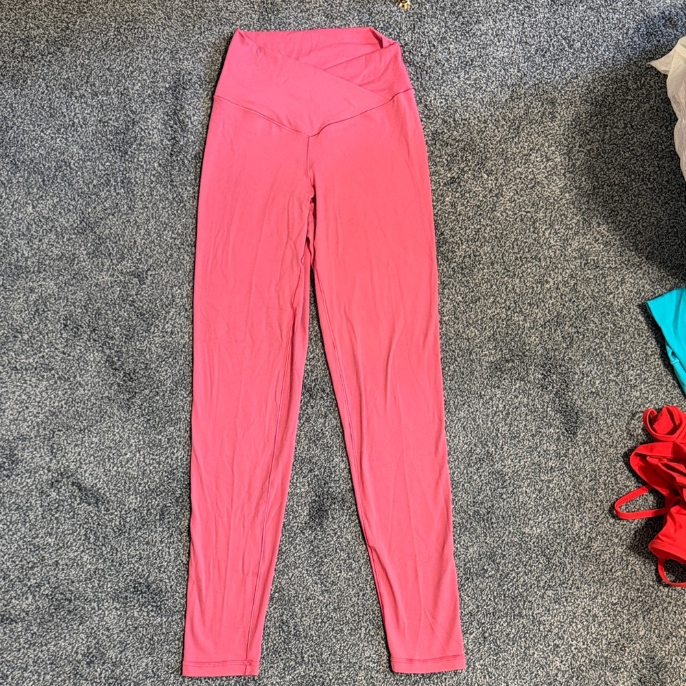 aerie Pink High-Waist V-Cut Leggings